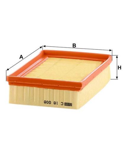 Mann-Filter Фильтр воздушный