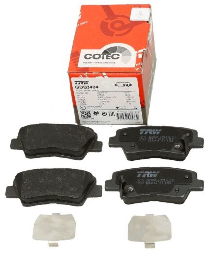 TRW Колодки дисковые задние