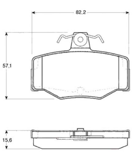 TRW Колодки дисковые Фото 2