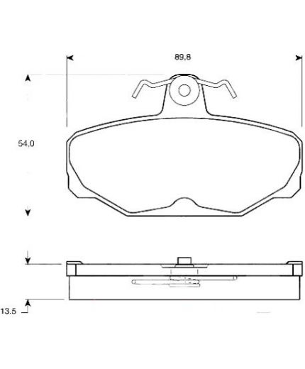 TRW Колодки дисковые