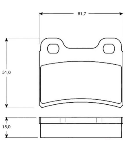 TRW Колодки дисковые передние