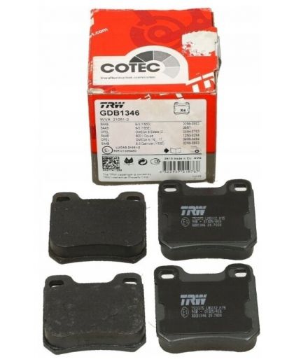 TRW Колодки дисковые задние