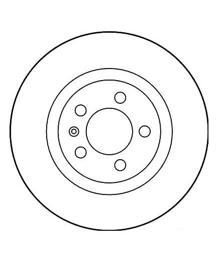 TRW Тормозной диск передний