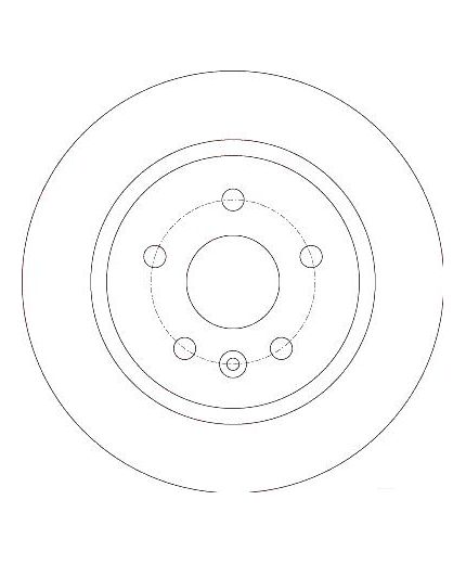TRW Тормозной диск задний
