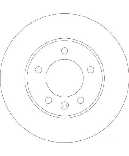 TRW Тормозной диск задний