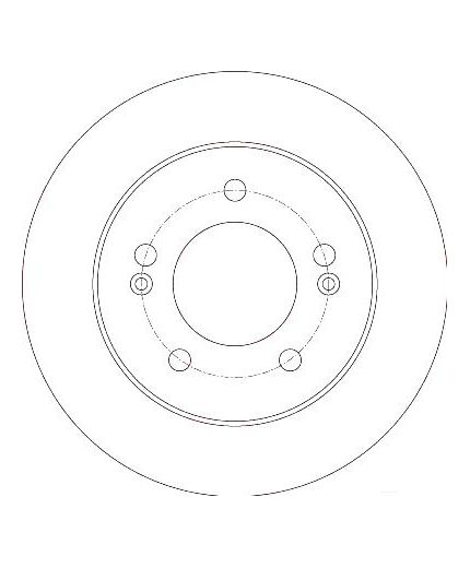 TRW Тормозной диск задний