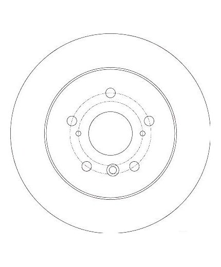 TRW Тормозной диск