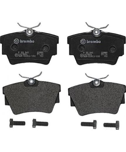 BREMBO Колодки дисковые задние