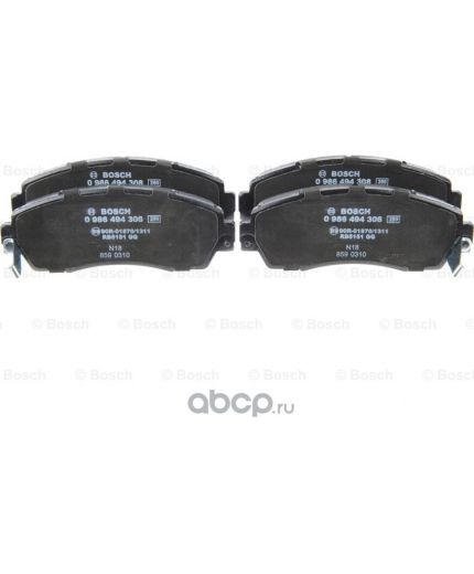 BOSCH Колодки дисковые передние