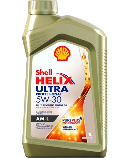 Моторное масло SHELL Helix Ultra Professional AM-L 5W-30 1л