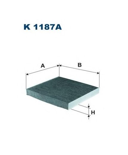 FILTRON Фильтра салонный угольный Фото 2
