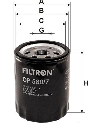 FILTRON Фильтр масляный Фото 3