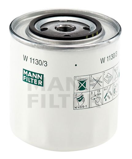 Mann-Filter Фильтр масляный Фото 3