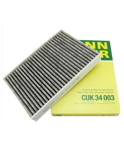 Mann-Filter Фильтр салонный угольный Фото 3