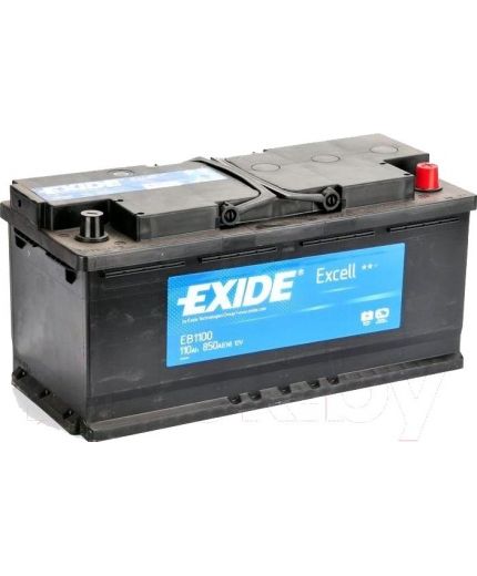 EXIDE Аккумулятор Excell EB1100 850А (110 А/ч) Фото 2