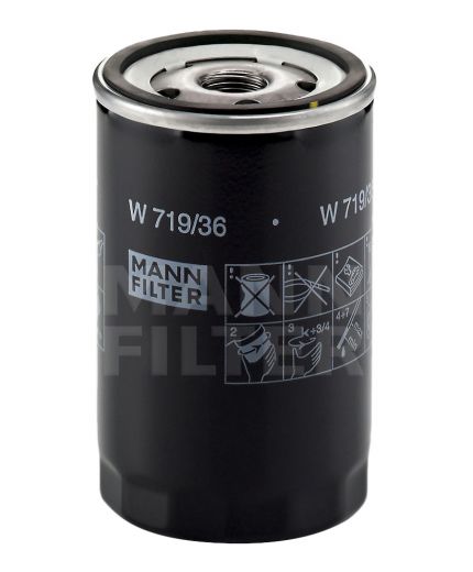 Mann-Filter Фильтр масляный Фото 2