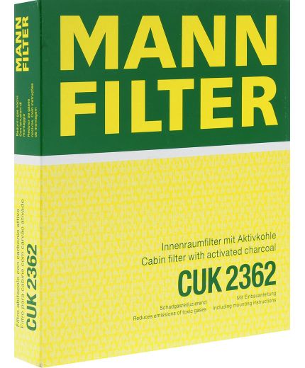 Mann-Filter Фильтр салонный (без рамки) Фото 2