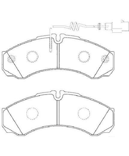 TRW Колодки дисковые