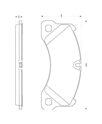 TRW Колодки дисковые передние