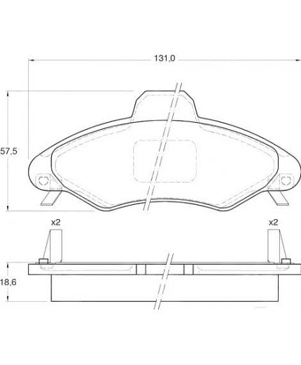 TRW Колодки дисковые