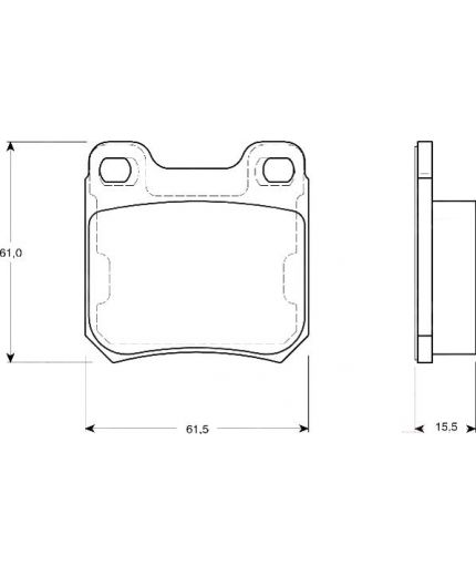 TRW Колодки дисковые задние Фото 2