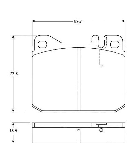 TRW Колодки дисковые передние