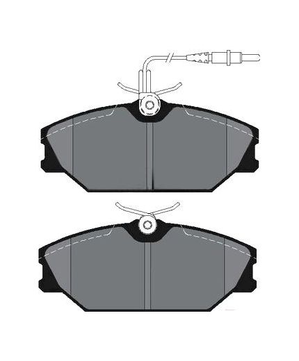 Textar Колодки дисковые передние