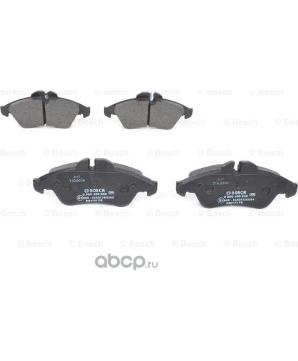 BOSCH Колодки дисковые передние Фото 2