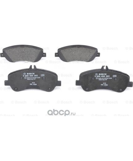 BOSCH Колодки дисковые передние Фото 2