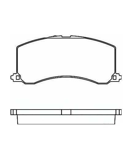 BOSCH Колодки дисковые передние Фото 2