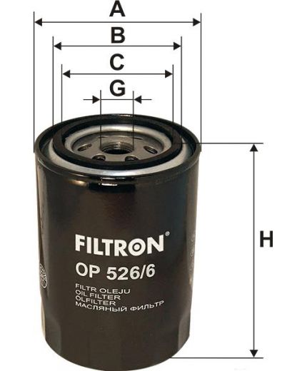 FILTRON Фильтр масляный Фото 3