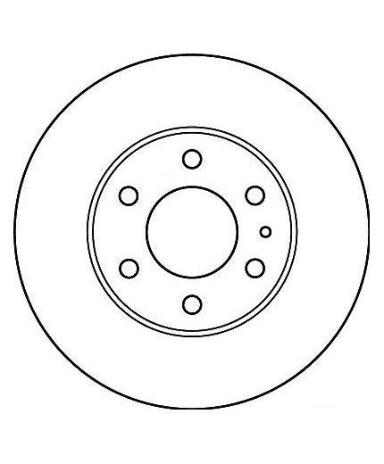 TRW Тормозной диск передний