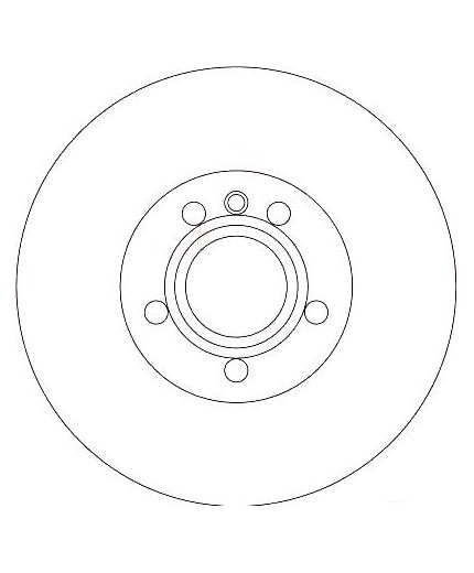 TRW Тормозной диск передний Фото 2