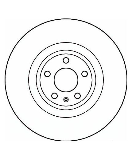 TRW Тормозной диск передний