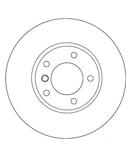 TRW Тормозной диск передний