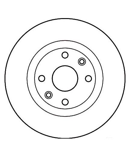 TRW Тормозной диск передний