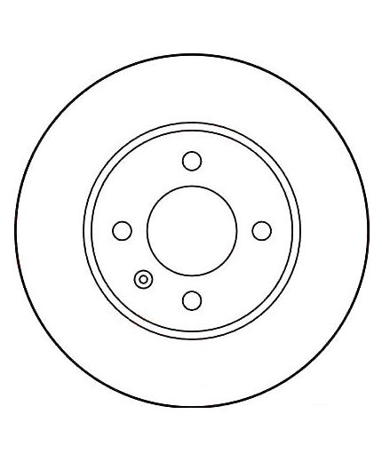 TRW Тормозной диск передний