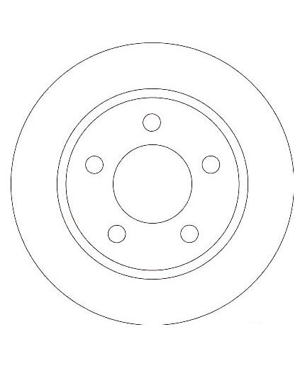 TRW Тормозной диск задний