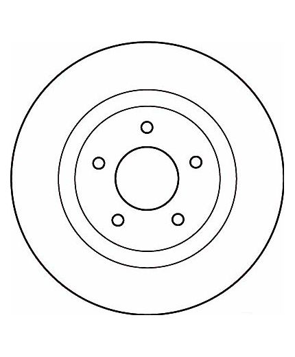 TRW Тормозной диск передний Фото 2