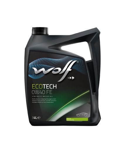Моторное масло WOLF EcoTech 0W-40 FE 4 л