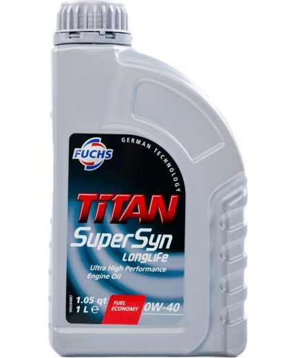 Моторное масло FUCHS TITAN Supersyn LONGLIFE 0W-40 1л