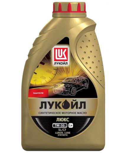 Моторное масло LUKOIL LUXE SYNTHETIC SL/CF 5W-30 1л