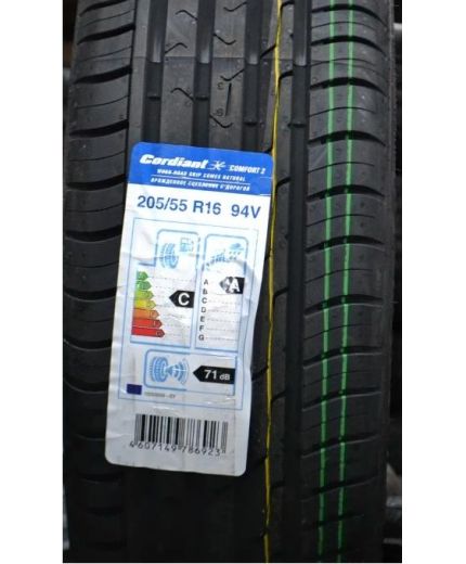 CORDIANT Comfort 2 205/55R16 94V Фото 3