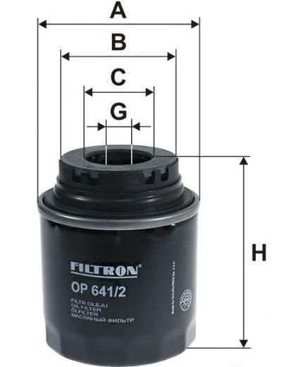 FILTRON Фильтр масляный Фото 3