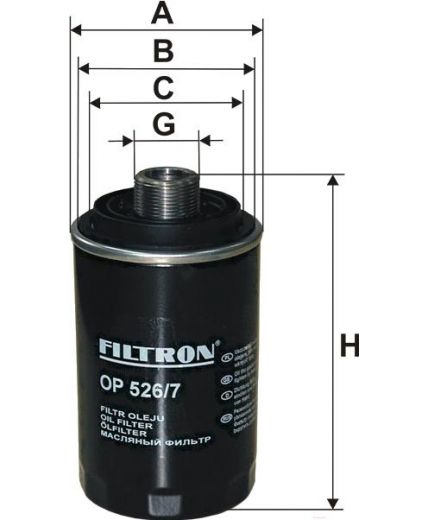FILTRON Фильтр масляный Фото 3