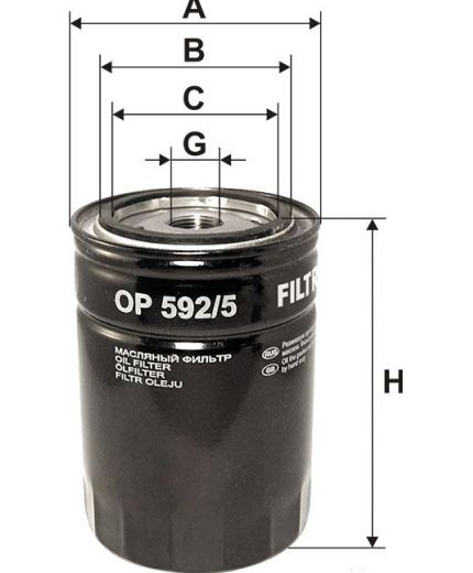 FILTRON Фильтр масляный Фото 3