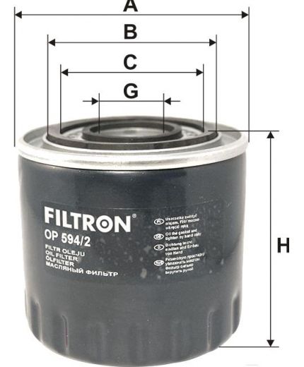 FILTRON Фильтр масляный Фото 3