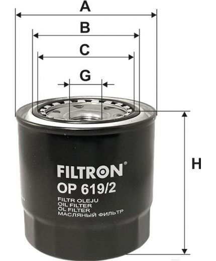 FILTRON Фильтр масляный Фото 2