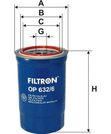FILTRON Фильтр масляный Фото 2