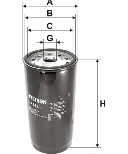 FILTRON Фильтр масляный Фото 2
